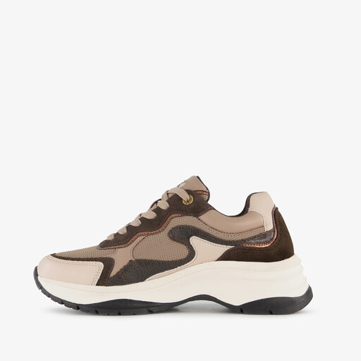 XX By dames sneakers zwart bruin