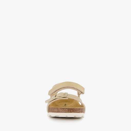 Kinder bio sandalen goud