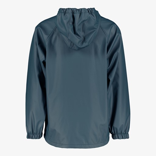 Kinder regenjas blauw