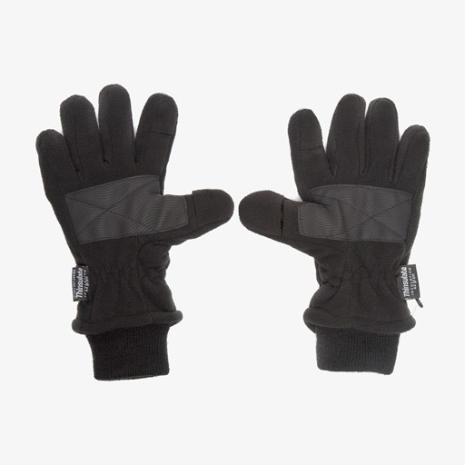 Fleece handshoenen zwart