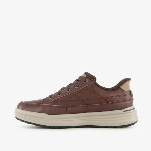 Slip-ins Relaxed Fit: Sterling - Hansel heren sneakers bruin