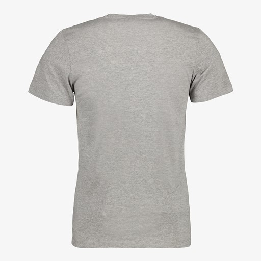 Heren T-shirt grijs ronde hals
