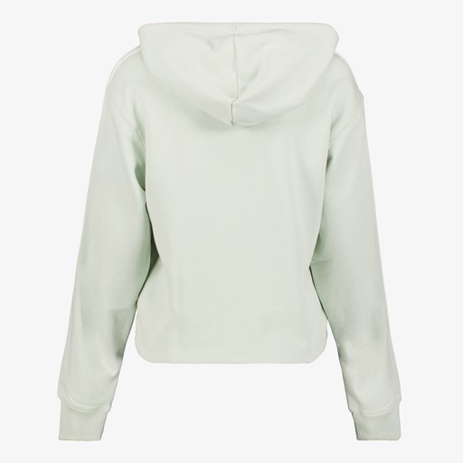 Essentials 3-Stripes Crop dames hoodie mint