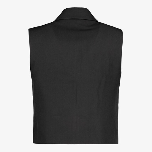 Dames blazer gilet zwart