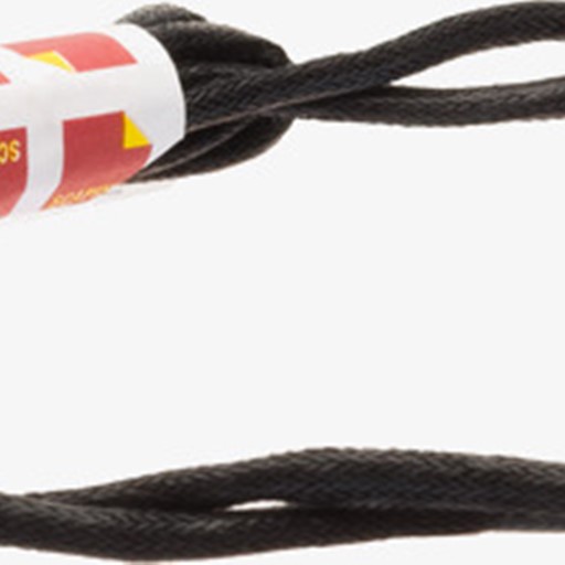 Zwarte veters rond 90 cm