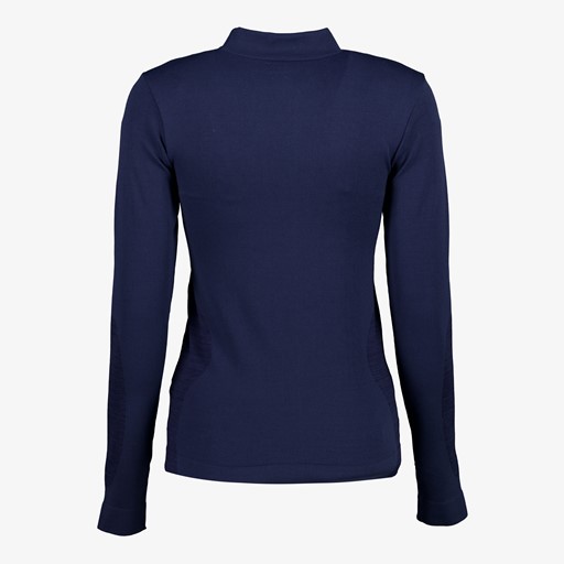 Dames thermoshirt met lange mouwen blauw