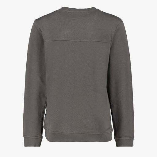 Airplane jongens trui grijs