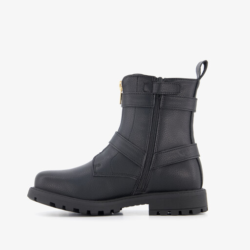 Meisjes biker boots zwart