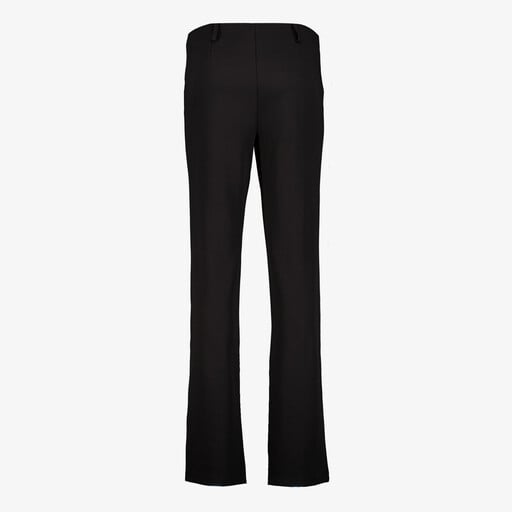 Dames pantalon met pinstripe zwart