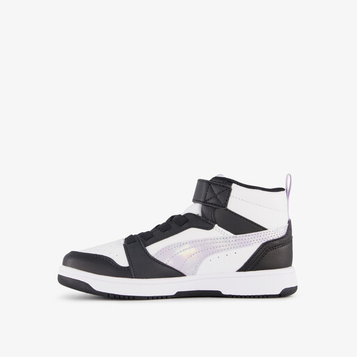 Rebound V6 Mid Space Belle meisjes sneakers zwart lila
