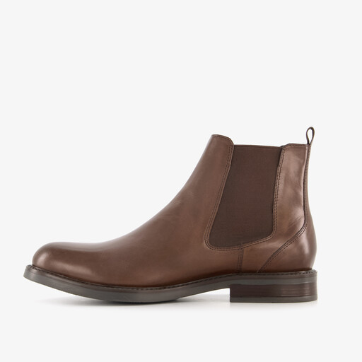 Leren Chelsea boots bruin