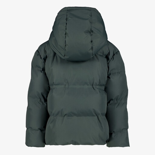 Gewatteerde jongens winterjas groen