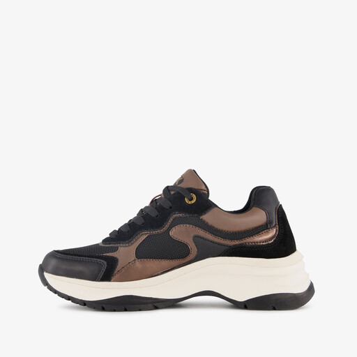 XX By dames sneakers zwart bruin