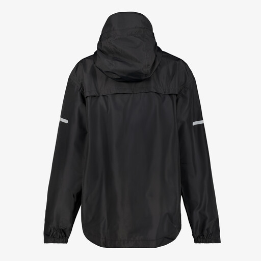 Heren dames regenjas met klep capuchon