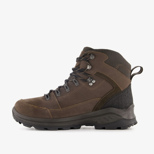 Hoge heren cat. B wandelschoenen vibram zool bruin