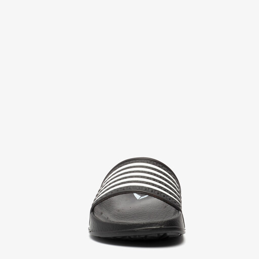 Kinder badslippers zwart wit