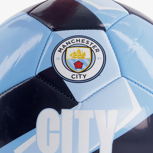 Manchester City voetbal blauw