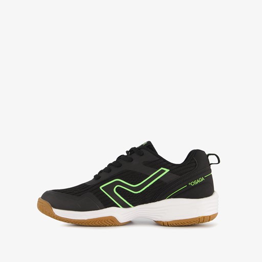Kinder sportschoenen zwart groen