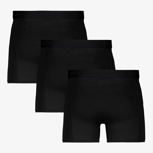 Heren boxershort 3 pack zwart