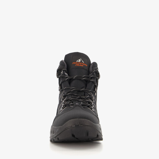 Leren heren wandelschoenen zwart