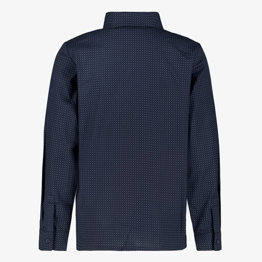 Name It jongens overhemd met borstzakje blauw