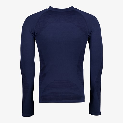 Heren thermoshirt met lange mouwen blauw