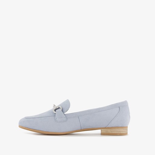 Dames loafers lichtblauw