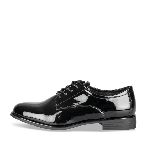 Derbies NOIR Femme motif Uni Lacets                                                                                                     PHILOV
