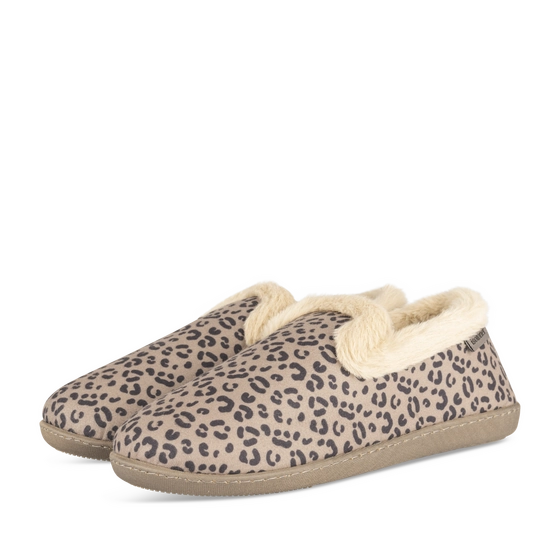 Chaussons LEOPARD Femme motif Animal A enfiler                                                                                                     ISOTONER