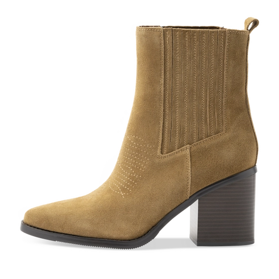 Bottines COGNAC Femme motif Uni A enfiler                                                                                                     SAN MARINA