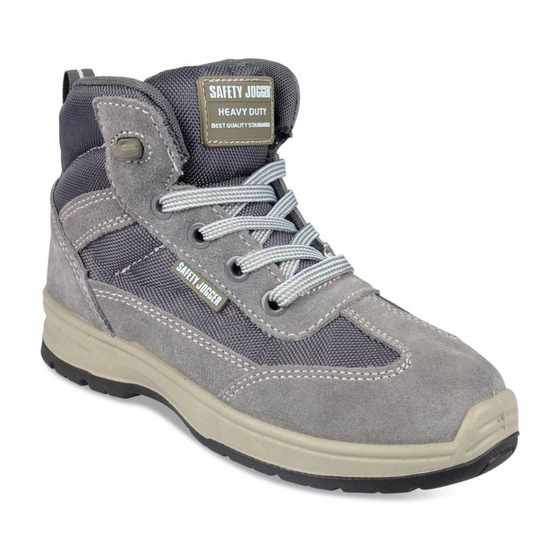 Chaussures de sécurité NOIR Femme CUIR motif Uni                                                                                                     SAFETY JOGGER