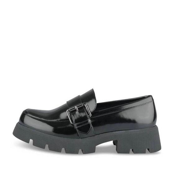 Mocassins NOIR Femme motif Uni A enfiler                                                                                                     MERRY SCOTT