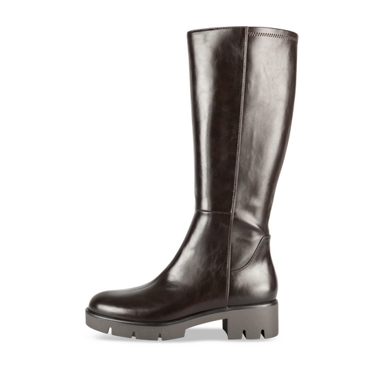 Bottes Marron Femme motif Uni Fermeture éclair                                                                                                     PHILOV