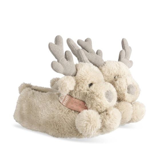 Chaussons peluche renne MARRON PHILOV                                                                                                     PHILOV
