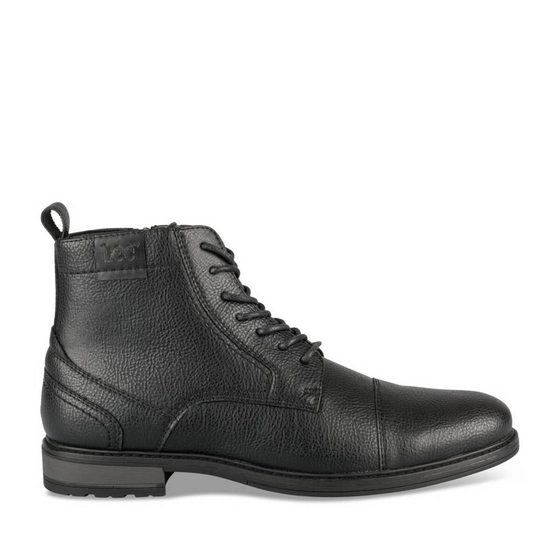 Bottines NOIR Homme motif Uni Lacets                                                                                                     LEE