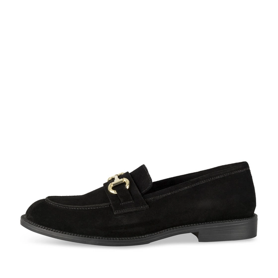 Mocassins NOIR Femme CUIR motif Uni A enfiler                                                                                                     SAN MARINA