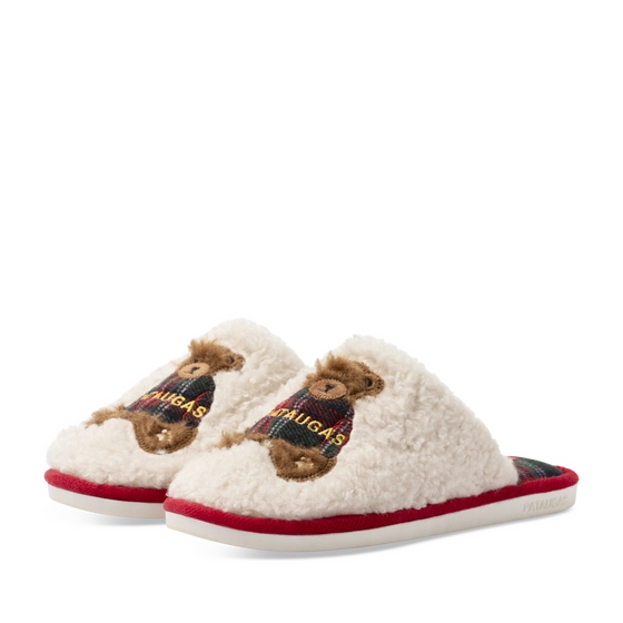 Chaussons BEIGE Femme motif Uni A enfiler                                                                                                     PATAUGAS