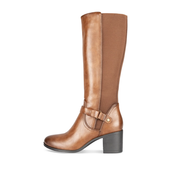 Bottes COGNAC Femme motif Uni Fermeture éclair                                                                                                     SINEQUANONE