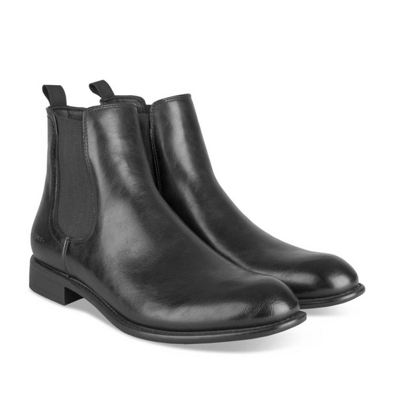 Bottines NOIR Homme motif Uni A enfiler                                                                                                     B-BLAKE
