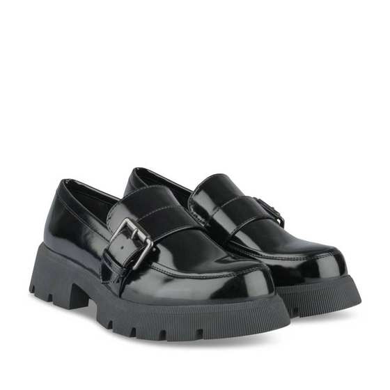 Mocassins NOIR Femme motif Uni A enfiler                                                                                                     MERRY SCOTT