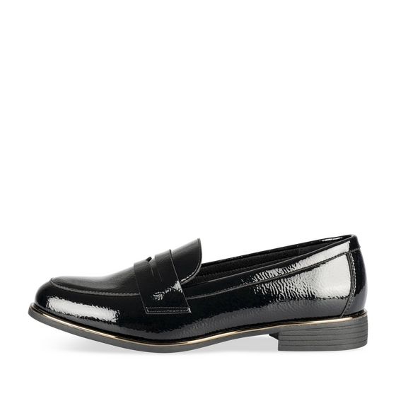 Mocassins NOIR Femme motif Uni                                                                                                     VIA DONNA