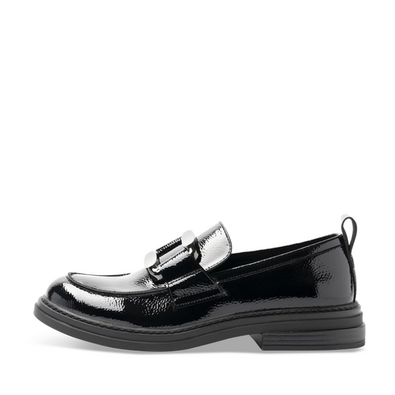 Mocassins NOIR Femme motif Uni A enfiler                                                                                                     SAN MARINA