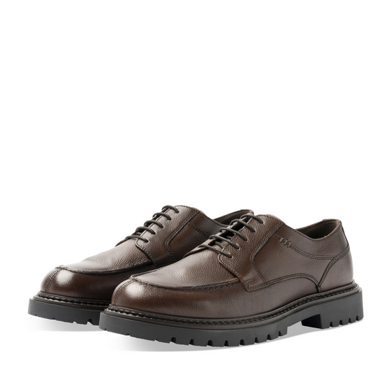 Derbies Marron Homme CUIR motif Uni Lacets                                                                                                     SAN MARINA