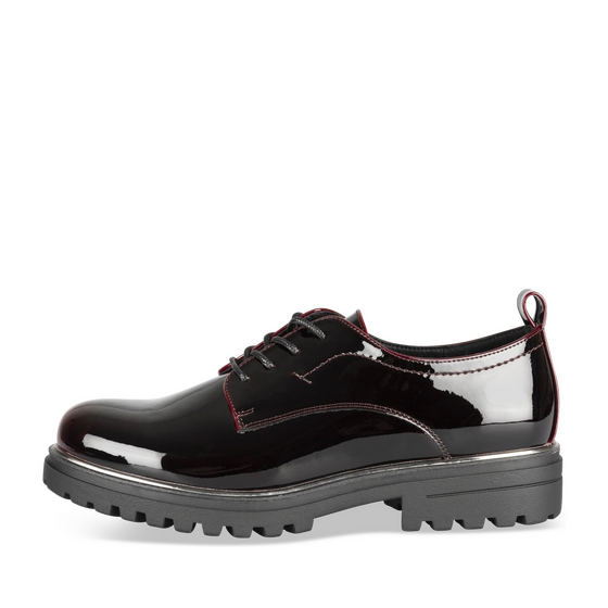 Derbies BORDEAUX Femme motif Uni Lacets                                                                                                     MERRY SCOTT