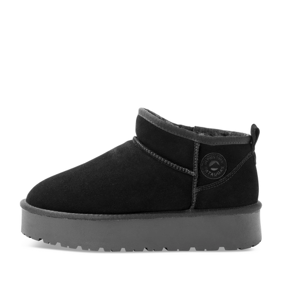 Bottines Cosy Boots NOIR Femme motif Uni A enfiler                                                                                                     PATAUGAS CUIR