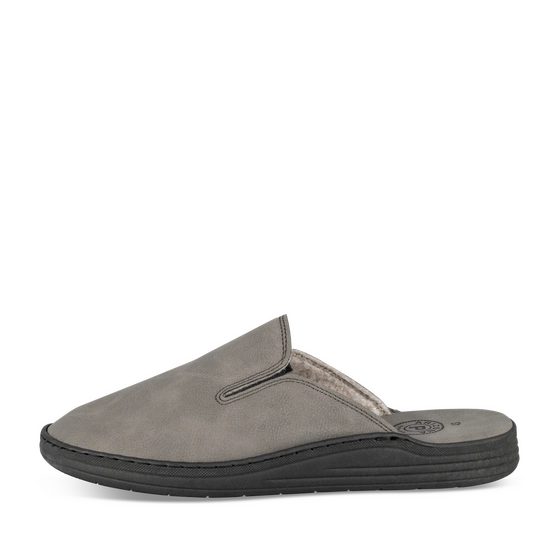 Chaussons GRIS Homme motif Uni A enfiler                                                                                                     ARIZONA BY PATRIZIA