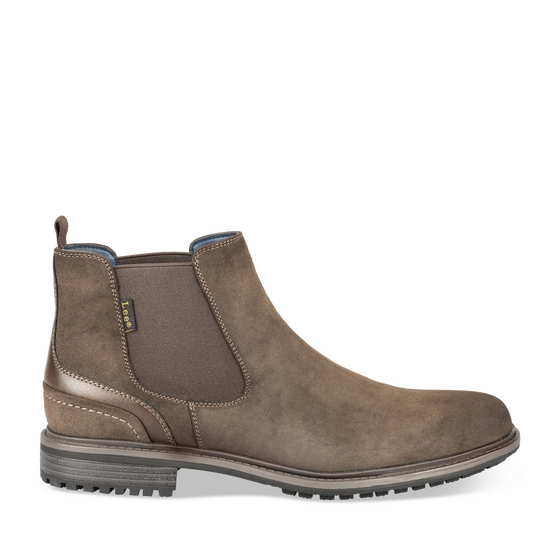 Bottines TAUPE Homme motif Uni A enfiler                                                                                                     LEE