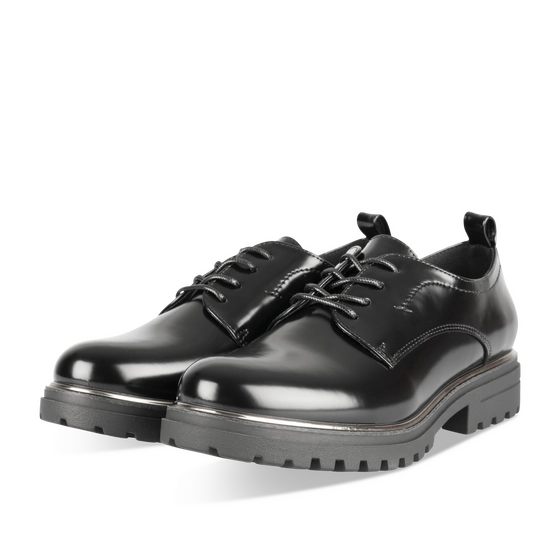 Derbies NOIR Femme motif Uni Lacets                                                                                                     MERRY SCOTT