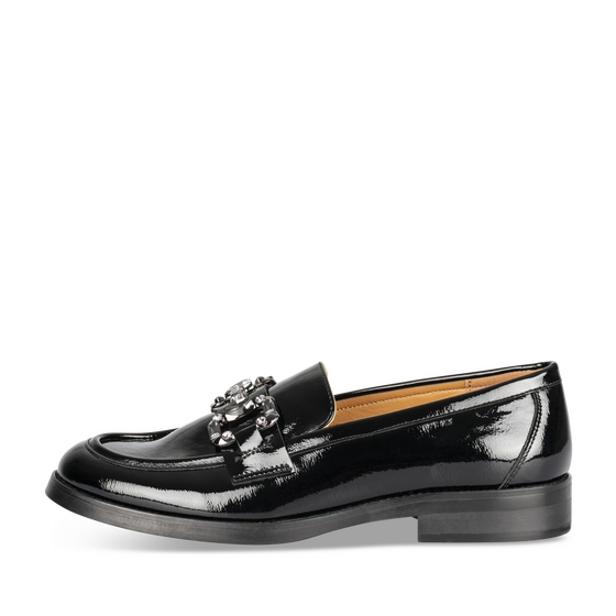 Mocassins NOIR Femme motif Uni A enfiler                                                                                                     MERRY SCOTT