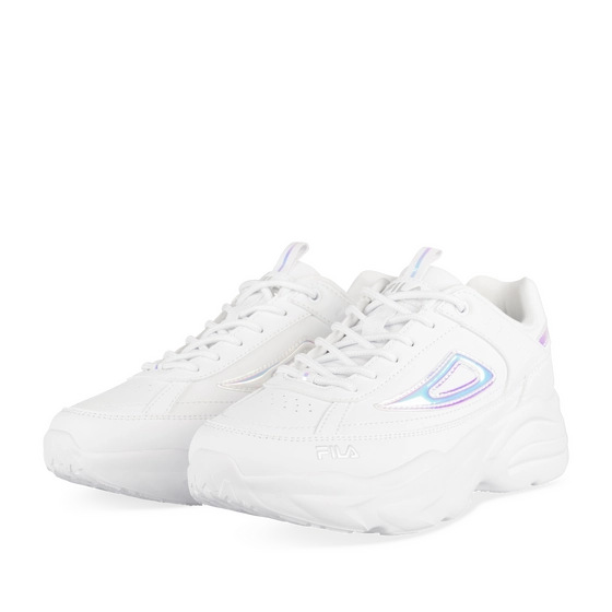 Baskets BLANC Femme motif Uni Lacets                                                                                                     FILA
